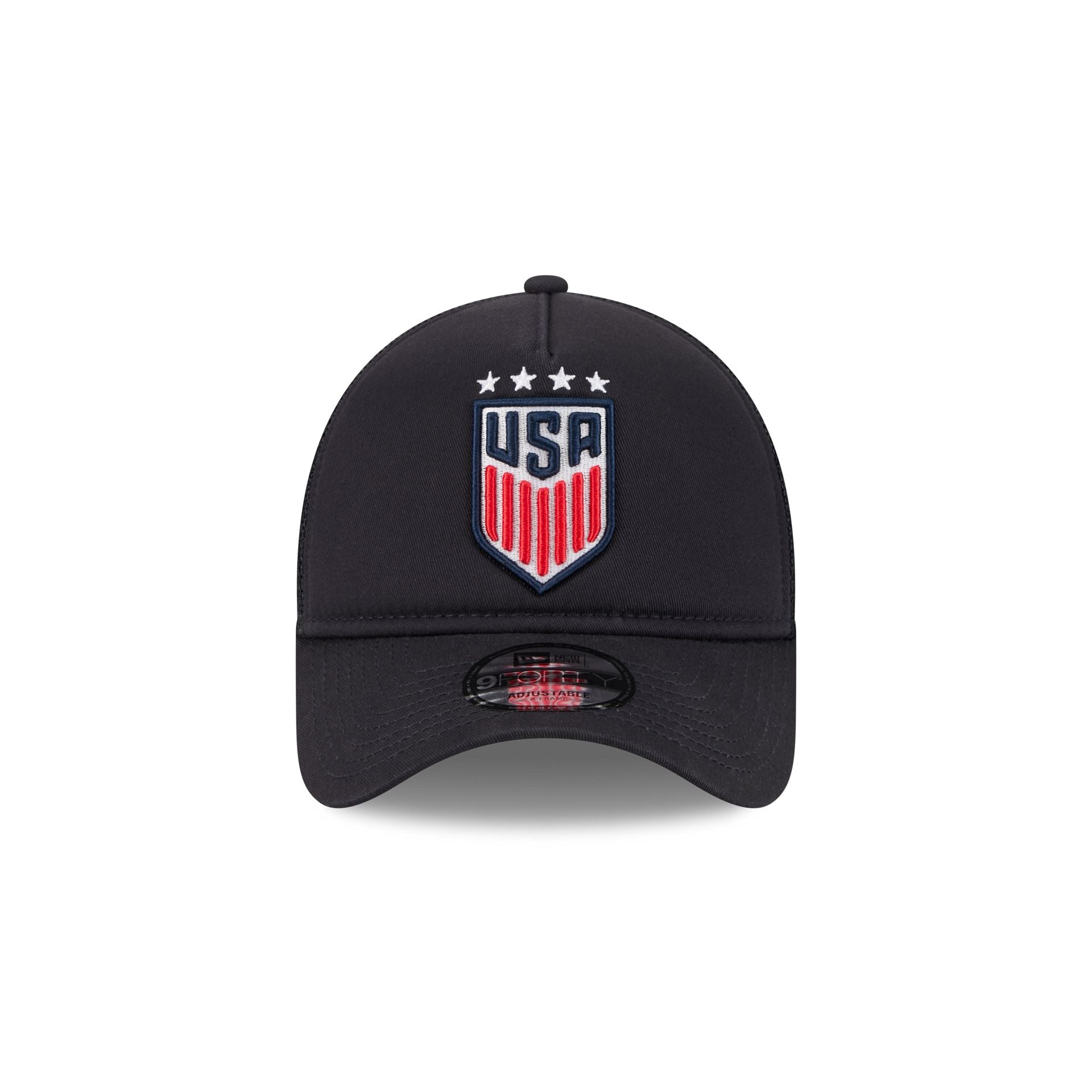 U.S. Soccer Women's National Team Navy 9FORTY A-Frame Trucker Hat