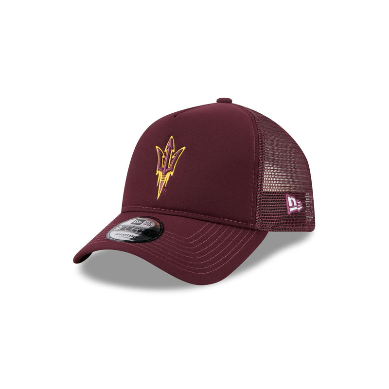 Desert Cactus Arizona State University ASU Sun Devils Baseball Cap - Adjustable Cotton Hat With Embroidered Logo, Red