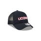 Connecticut Huskies Go-To 9FORTY A-Frame Trucker Hat
