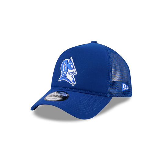 Duke Blue Devils Go-To 9FORTY A-Frame Trucker Hat - New Era Cap