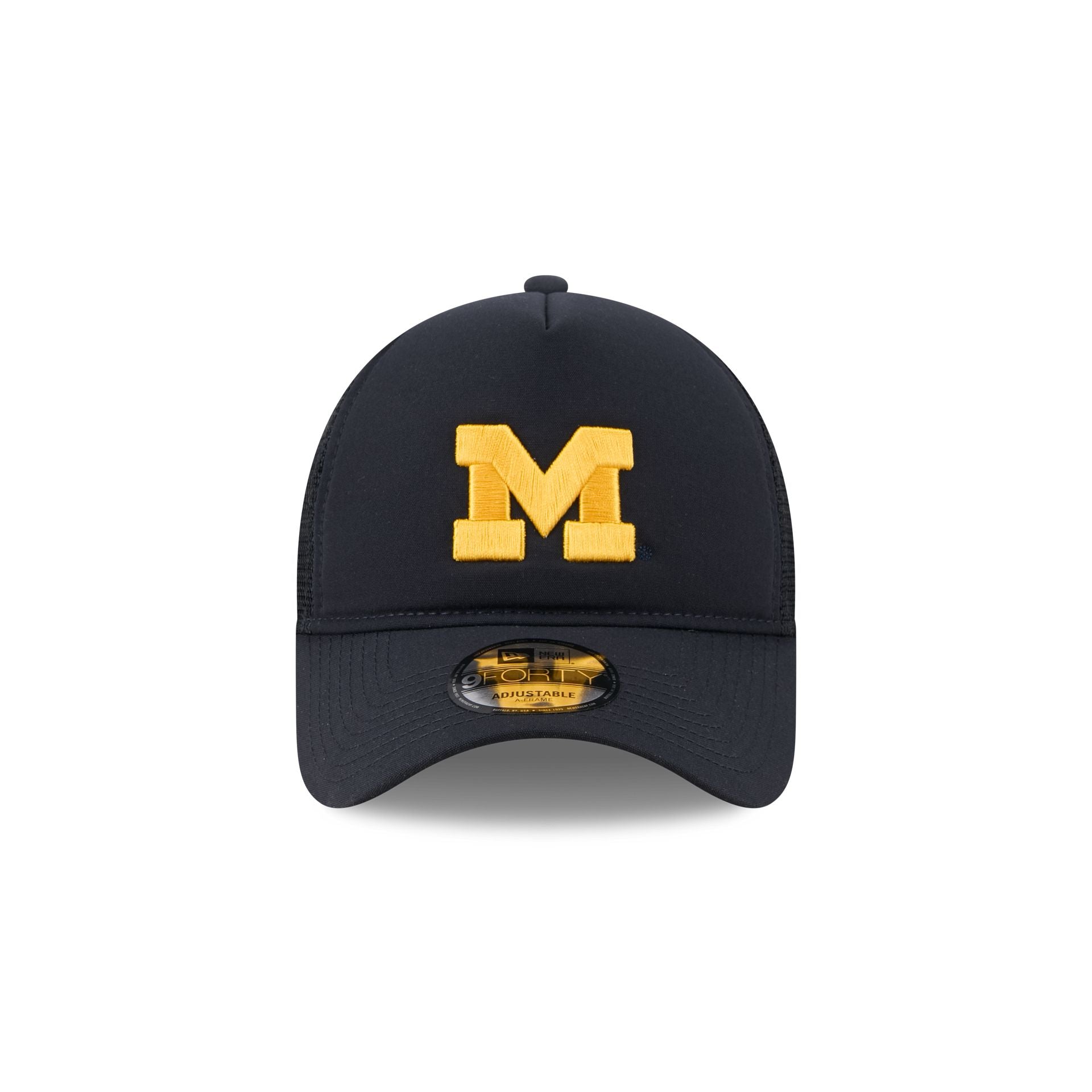 Michigan Wolverines Go-To 9FORTY A-Frame Trucker Hat