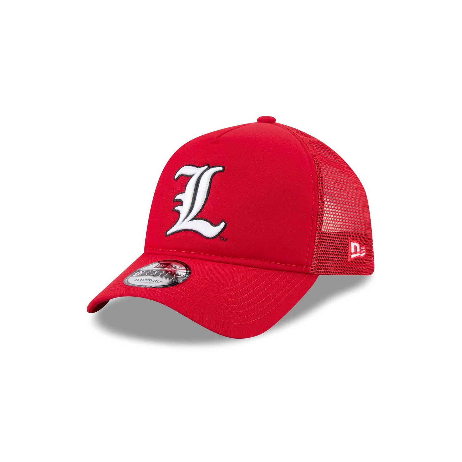 Louisville Cardinals Go-To 9FORTY A-Frame Trucker Hat