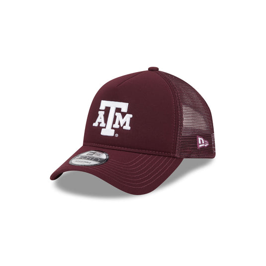 Texas A&M Aggies Go-To 9FORTY A-Frame Trucker Hat - New Era Cap