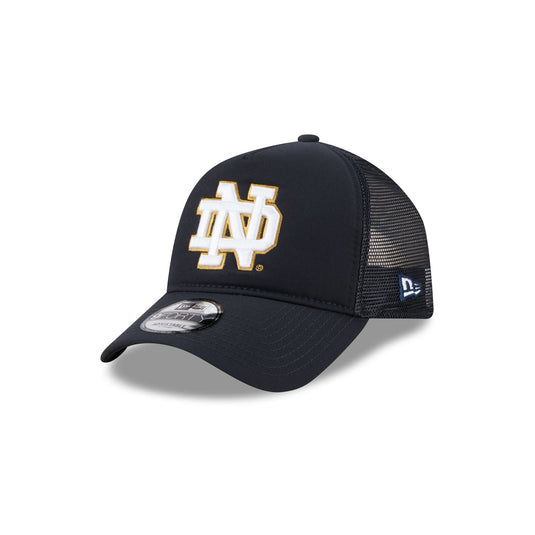 Notre Dame Fighting Irish Go-To 9FORTY A-Frame Trucker Hat - New Era Cap