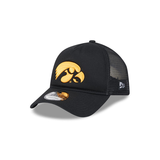 Iowa Hawkeyes Go-To 9FORTY A-Frame Trucker Hat - New Era Cap