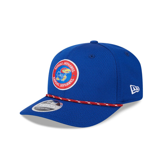 Kansas Jayhawks 9SEVENTY Stretch-Snap Hat - New Era Cap