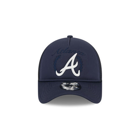 Atlanta Braves Fairway 9FORTY A-Frame Snapback Hat
