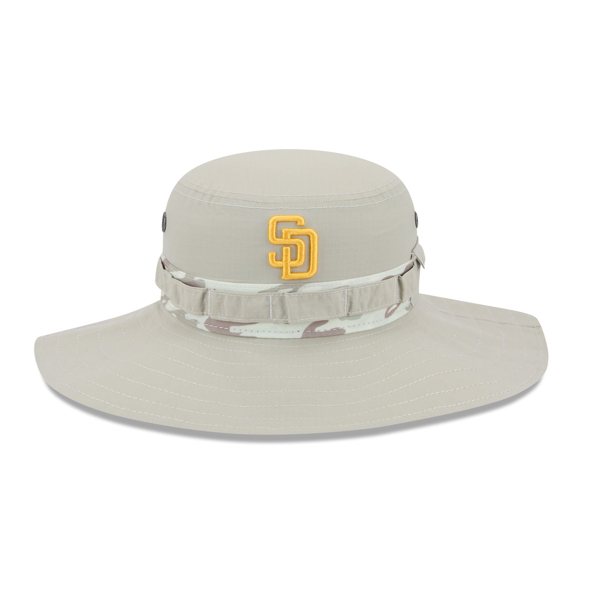 San Diego Padres Fairway Adventure Bucket Hat, White - Size: L, MLB by New Era