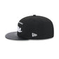 San Antonio Spurs Faux Leather Visor 9FIFTY Snapback Hat