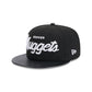 Denver Nuggets Faux Leather Visor 9FIFTY Snapback Hat