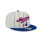 Montreal Expos Jersey Pinstripe 9FIFTY Snapback Hat