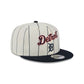 Detroit Tigers Jersey Pinstripe 9FIFTY Snapback Hat