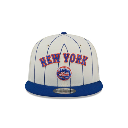 New York Mets Jersey Pinstripe 9FIFTY Snapback Hat