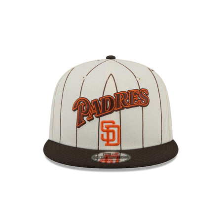 San Diego Padres Jersey Pinstripe 9FIFTY Snapback Hat