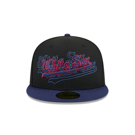 Chicago White Sox Shadow Stitch 59FIFTY Fitted Hat
