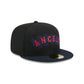 Los Angeles Angels Shadow Stitch 59FIFTY Fitted Hat