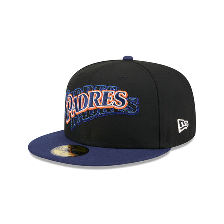 San Diego Padres Shadow Stitch 59FIFTY Fitted