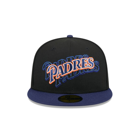 San Diego Padres Shadow Stitch 59FIFTY Fitted