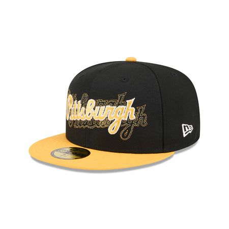 Pittsburgh Pirates Shadow Stitch 59FIFTY Fitted Hat