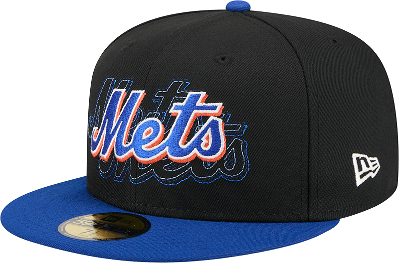 New York Mets Shadow Stitch 59FIFTY Fitted Hat