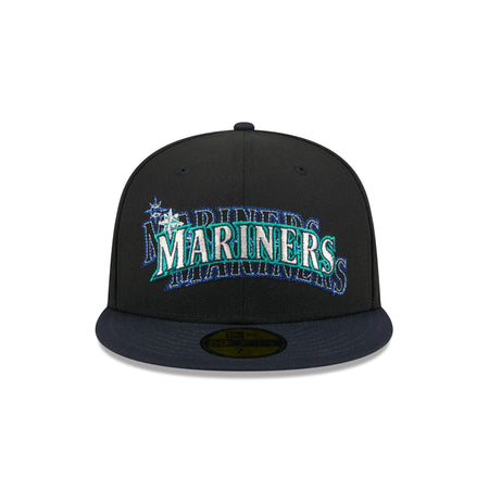 Seattle Mariners Shadow Stitch 59FIFTY Fitted