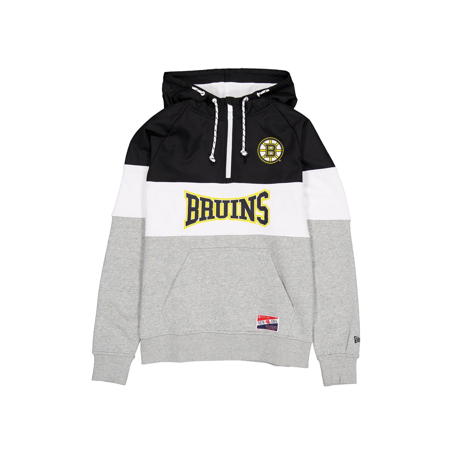Boston Bruins Throwback Color Block Hoodie