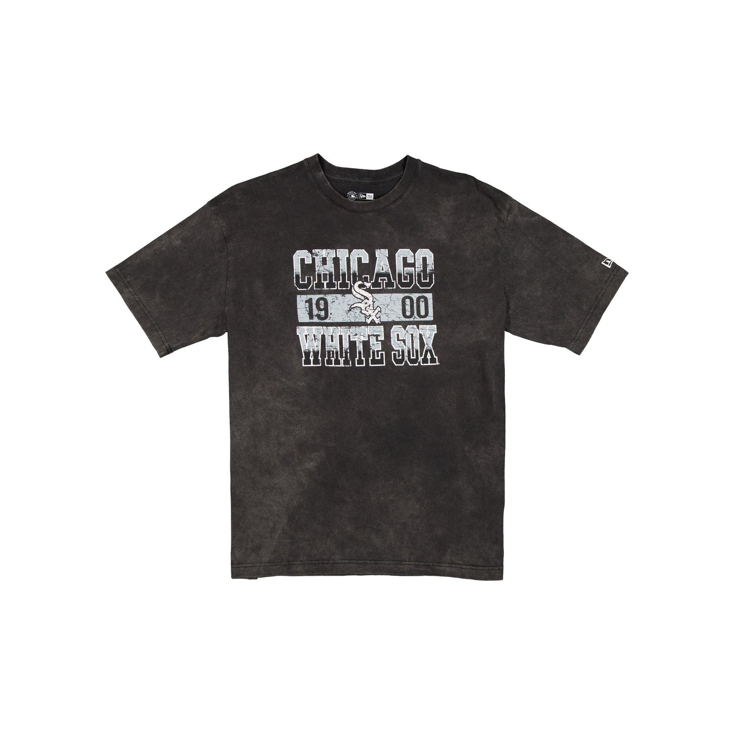 Chicago White Sox Oversized Washed Black T-Shirt