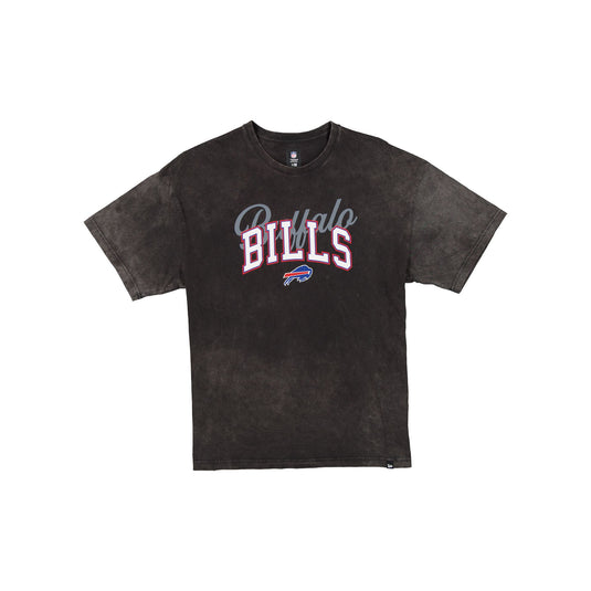 Buffalo Bills Women's Oversized Washed Black T-Shirt - New Era Cap