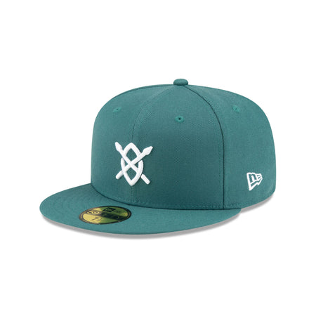 New Era X Daily Paper Green 59FIFTY Fitted Hat