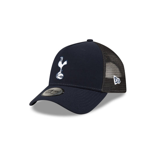Tottenham Hotspur Repreve Navy 9FORTY A-Frame Trucker Hat - New Era Cap