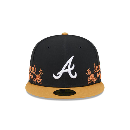 Atlanta Braves Floral Vine 59FIFTY Fitted