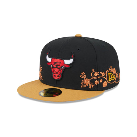 Chicago Bulls Floral Vine 59FIFTY Fitted
