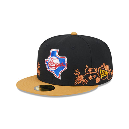 Texas Rangers Floral Vine 59FIFTY Fitted