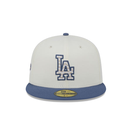 Los Angeles Dodgers Wavy Chainstitch 59FIFTY Fitted