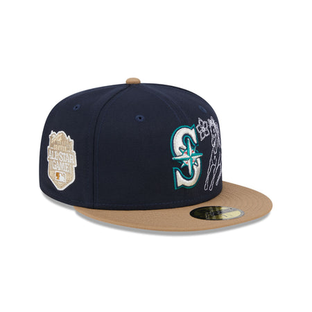 Seattle Mariners Western Khaki 59FIFTY Fitted