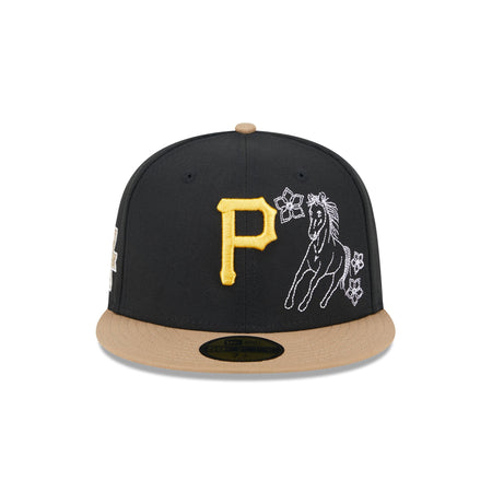 Pittsburgh Pirates Western Khaki 59FIFTY Fitted