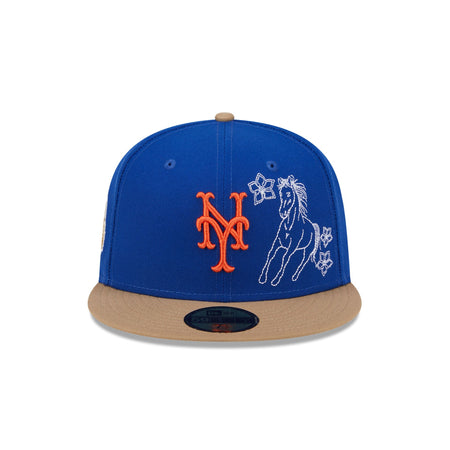 New York Mets Western Khaki 59FIFTY Fitted
