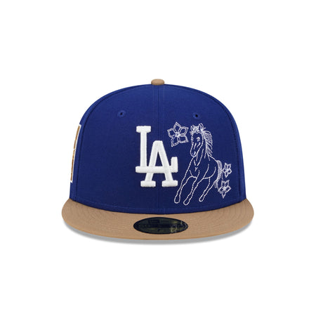 Los Angeles Dodgers Western Khaki 59FIFTY Fitted