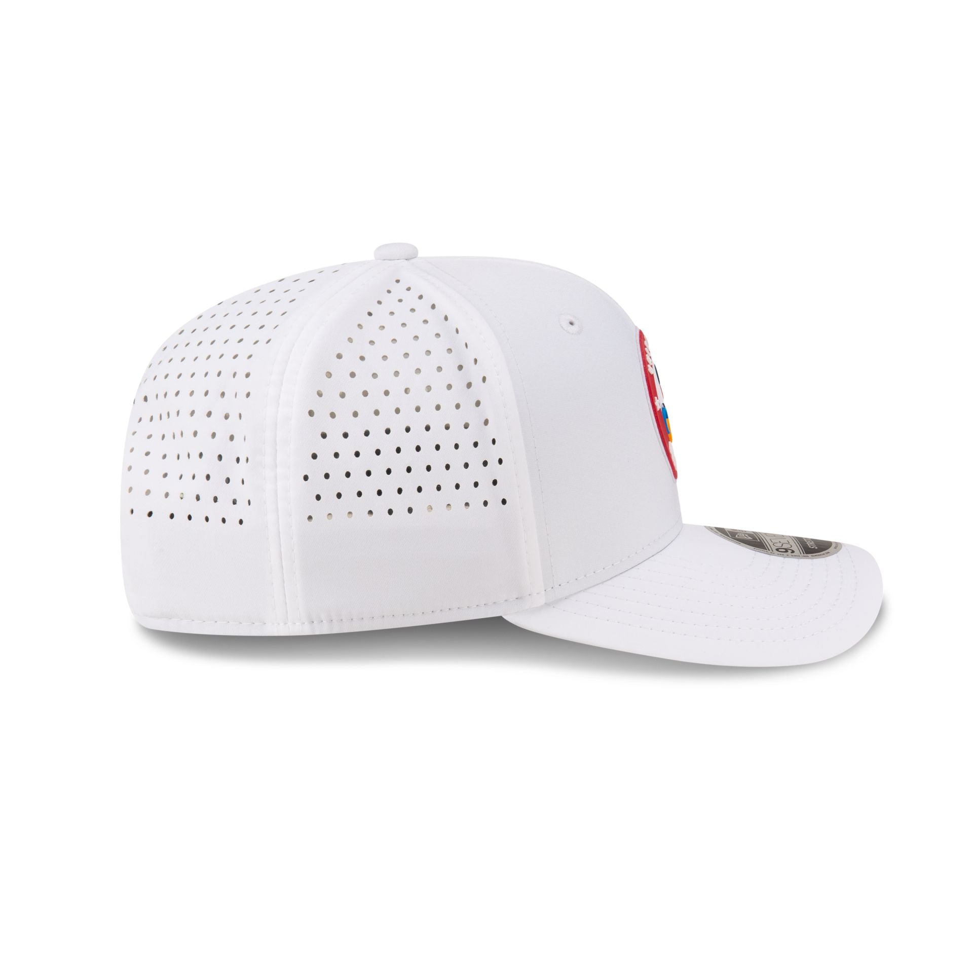 Team USA Olympics White 9SEVENTY Stretch-Snap Hat