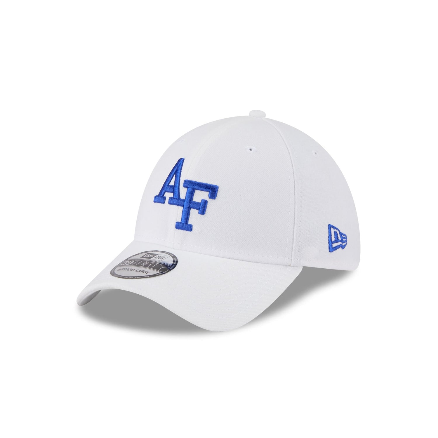 Air Force Falcons Optic White 39THIRTY Stretch Fit Hat