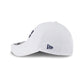 Jackson State Tigers Optic White 39THIRTY Stretch Fit Hat