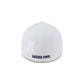 Jackson State Tigers Optic White 39THIRTY Stretch Fit Hat