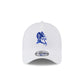 Duke Blue Devils Optic White 39THIRTY Stretch Fit Hat