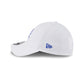 Duke Blue Devils Optic White 39THIRTY Stretch Fit Hat
