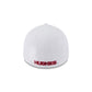 Connecticut Huskies Optic White 39THIRTY Stretch Fit Hat