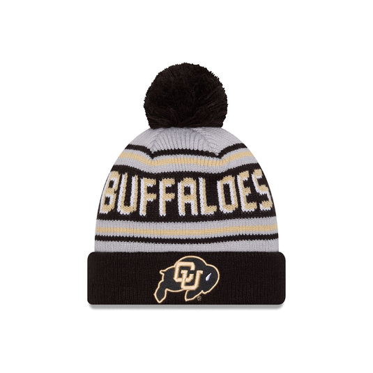 Colorado Buffaloes Go-To Pom Knit Hat - New Era Cap