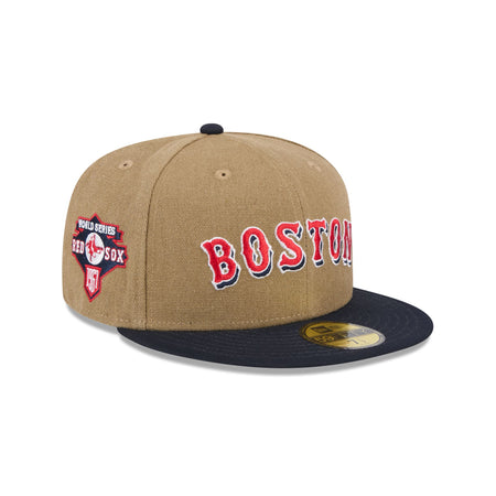 Boston Red Sox Canvas Crown 59FIFTY Fitted