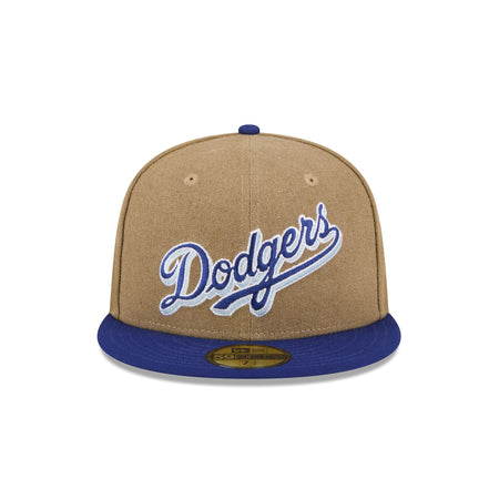 Los Angeles Dodgers Canvas Crown 59FIFTY Fitted