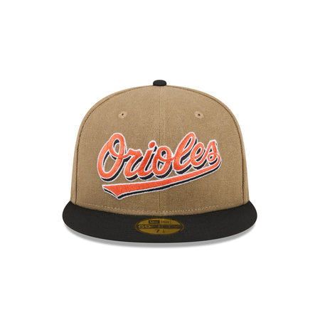Baltimore Orioles Canvas Crown 59FIFTY Fitted
