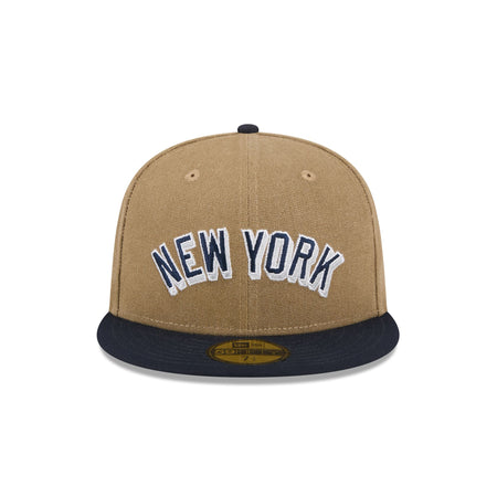 New York Yankees Canvas Crown 59FIFTY Fitted
